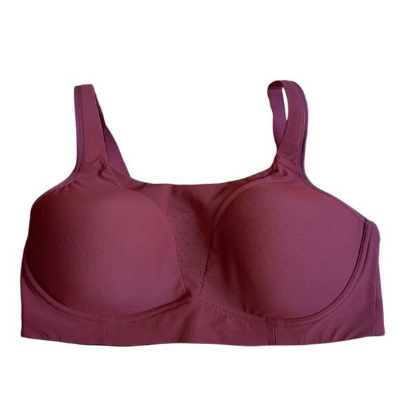 Lululemon Run Times Bra High Support in Burgundy Size 38DD - Picture 8 of 11